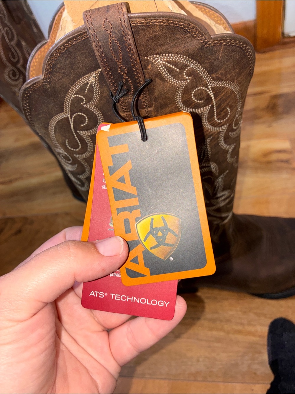 Ariat Women’s Heritage J-Toe Western Cowboy/Cowgirl Boots- size 8.5 B - Picture 10 of 13